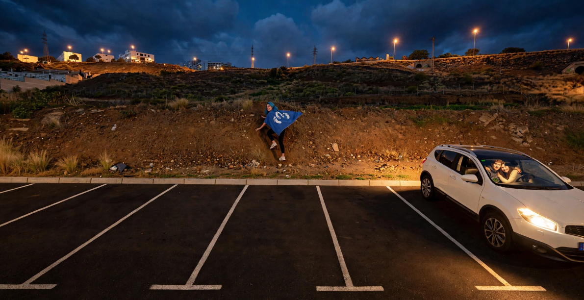 Parking trasero cementerio - Santa Cruz de Tenerife